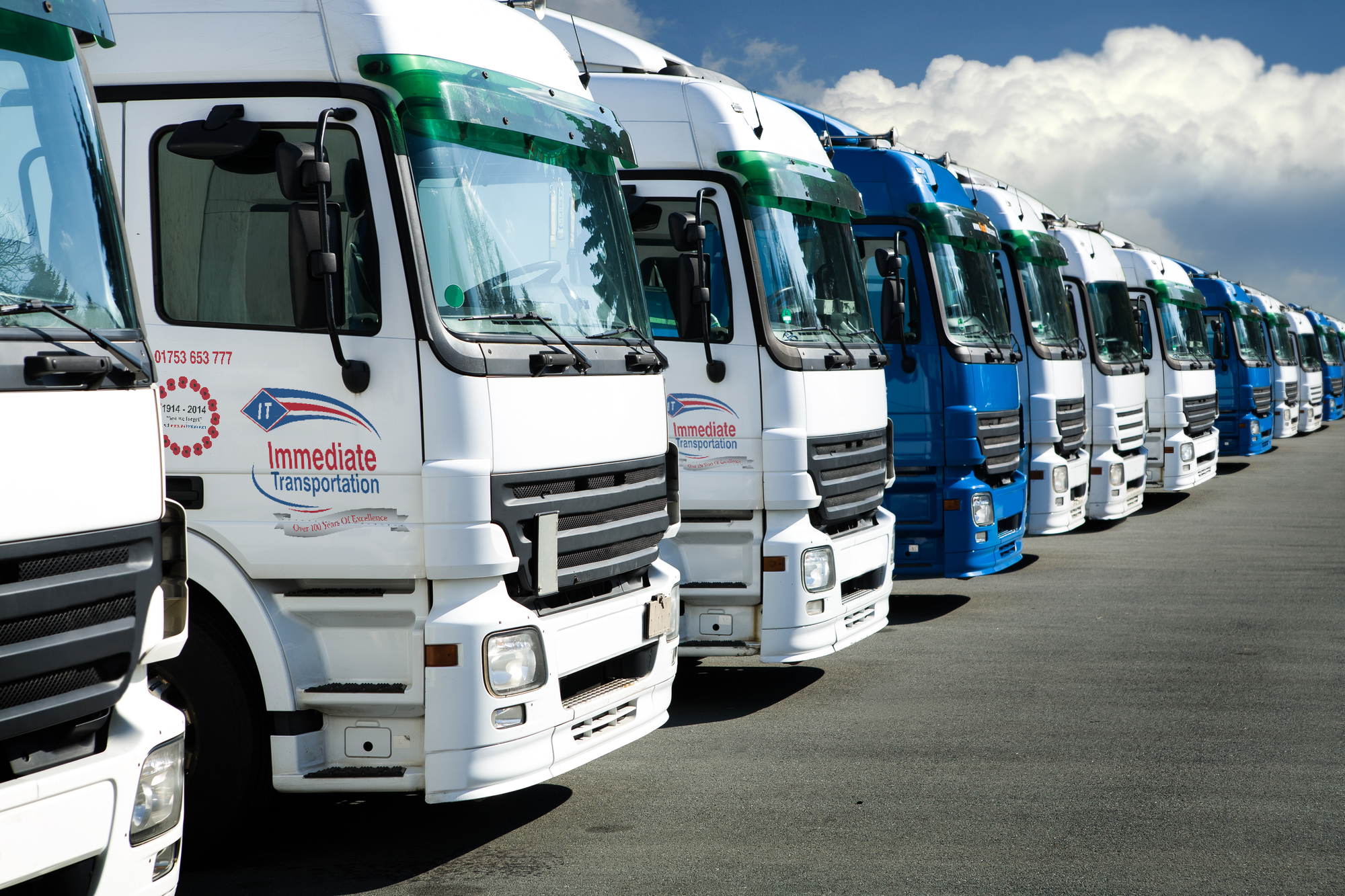 Immediate Transport lorries