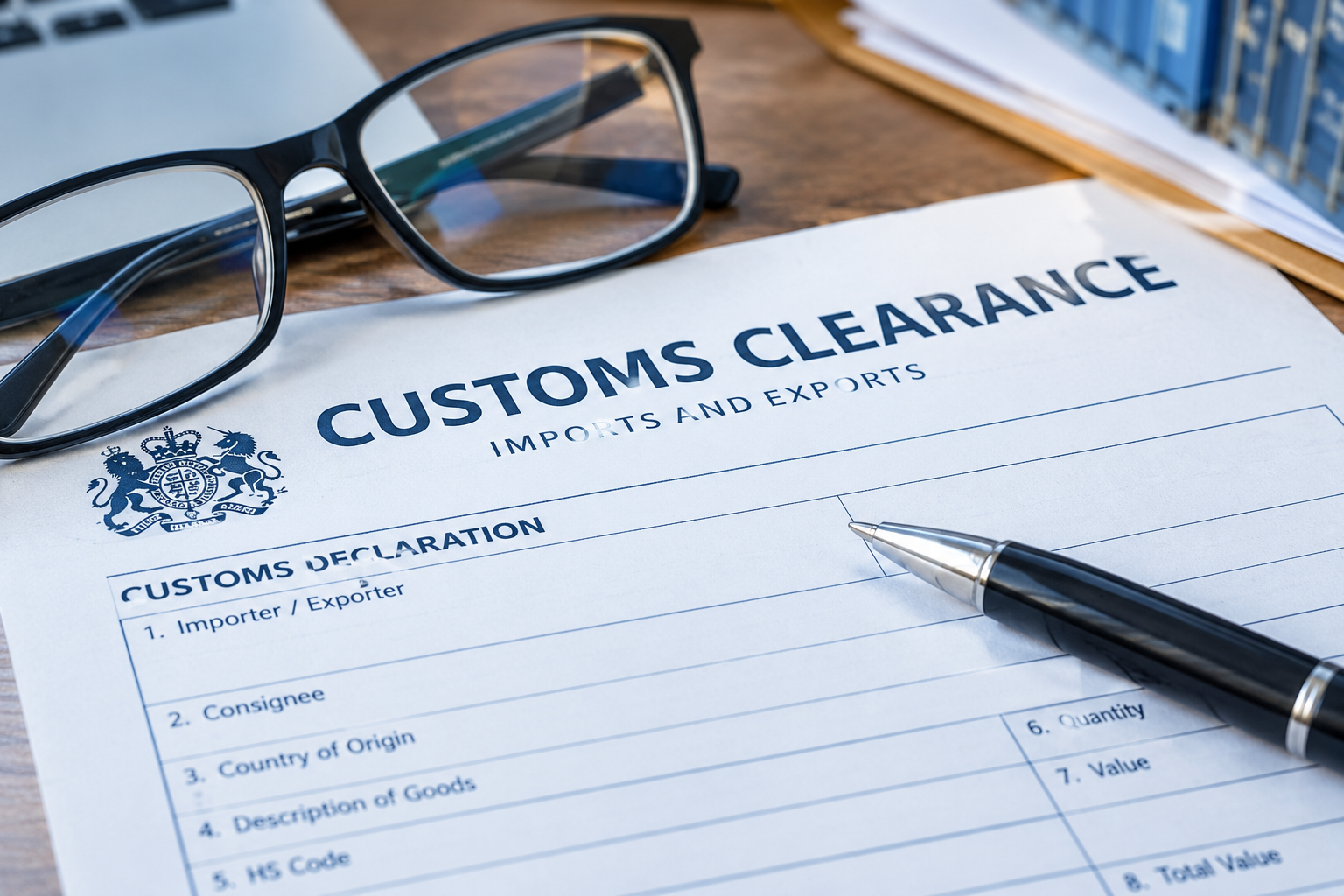 Customs clearance document